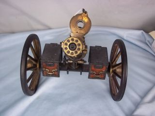 Scale Model of 1883 Gatling Gun