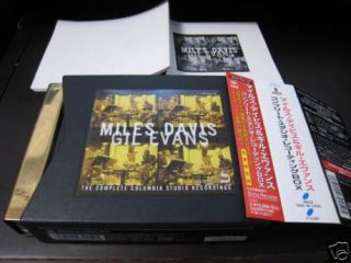 Miles Davis Gil Evans Complete Japan Gold 6 CD Box OBI