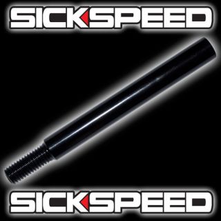 Black Shift Knob Extension for Manual Gear Shifter Lever 94mm Extended