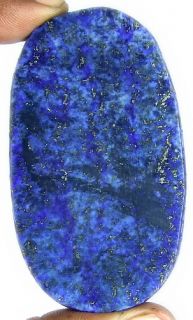 480 Carat Natural Golden Gillettring Blue Lapis Lazuli Oval Carving