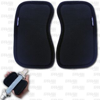  lifting gloves palm supporters gym training grab pads / straps bar