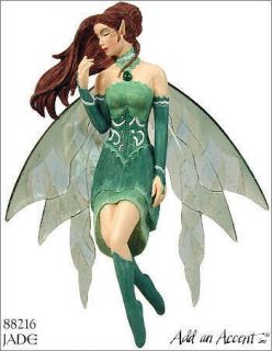 Jessica Galbreth Jade Enchanted Art Gem Fairy Ornament