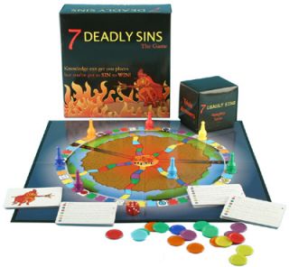 Deadly Sins Drinking Board Game Boardgame Parties