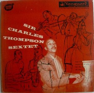  Thompson Sextet Vanguard 10 Records Gene Ramey Joe Newman Jazz LP