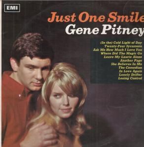 Gene Pitney Just One Smile LP 12 Track Mono Pressing Black Silver