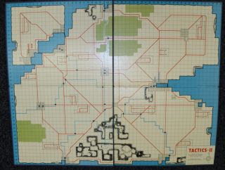Tactics II Realistic War Game Avalon Hill 502 Punched O