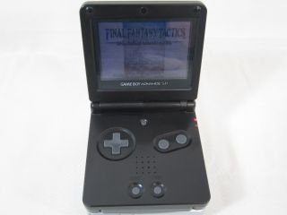Nintendo Game Boy Advance SP Console AGS 001 Gameboy Onyx Black 031040