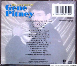 CD The Very Best of Gene Pitney K Tel EEC 1994
