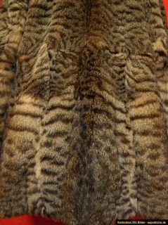 real fur coat spotted african genet for  genetta genetta red list