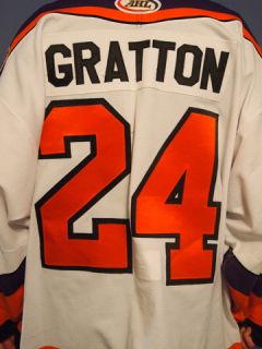 Josh Gratton Game Worn 04 Philadelphia Phantoms Jersey