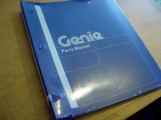Genie Z80 60 Lift Parts Manual Catalog 88618