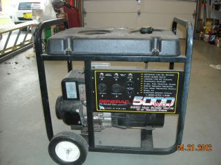 Used Generac Generator for Parts 5000 Watts