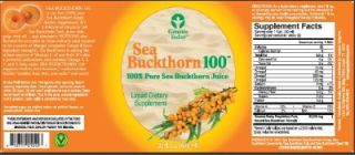 sea buckthorn 100 pure juice genesis today 32 oz