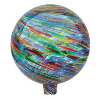 Garden Odyssey Glass Gazing Globe Multi Color 10in