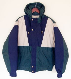 Gant Split Rail Vintage Mens Winter Down Parka Jacket Coat XL