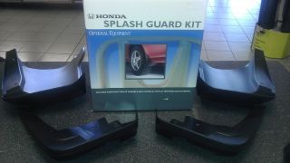 Genuine Honda Accessories Splash Guards for 4 Dr Civic Models 2012