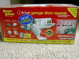 idrive garage door opener lights