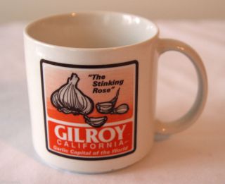 Gilroy California Garlic Capital of The World Coffee Mug Stinking Rose