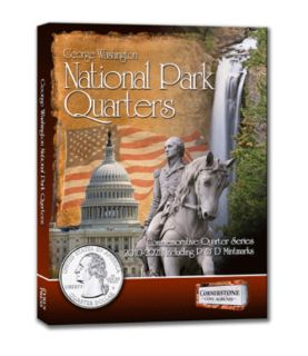 george washington national park quarters coin album