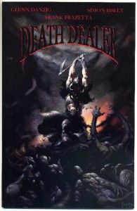 Death Dealer 1 3 Signed by Glenn Danzig Frank Frazetta