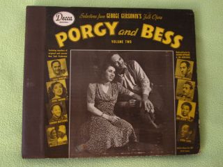 PORGY AND BESS. George GERSHWIN. Personality series. Album No. A 283
