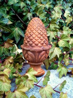  Metal Pineapple Finial Home Garden Fence Bed Yard Patio Decor