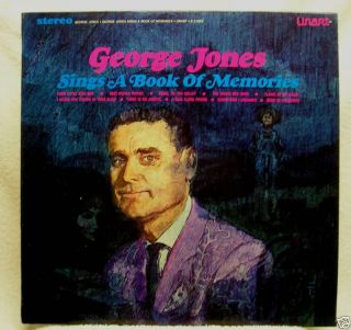  George Jones A Book of Memories LP Near Mint