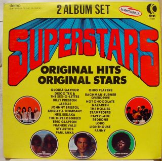 Various K Tel Superstars Original Hits 2 LP Mint TC 227 Vinyl Record