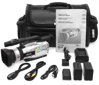 Canon GL2 GL 2 3CCD MiniDV Professional Camcorder w/ Shoulder Bag