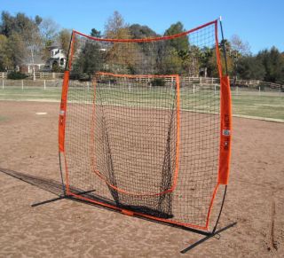 Bownet Big Mouth Portable Soft Toss Practice Net Screen