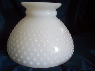 Milk Glass Hobnail Glass Lamp Shade