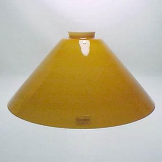   Glass 2 25 X 12 Floor Pendant Lamp Shade Pool Table Light Gold New