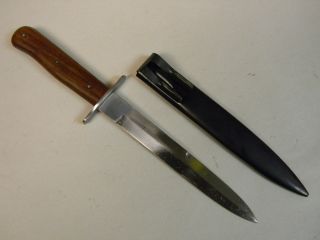 German WWII Knife with Scabbard
