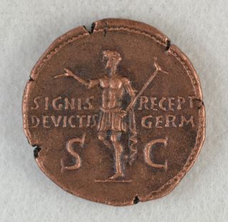 Germanicus Æ Dupondius Roman Coin