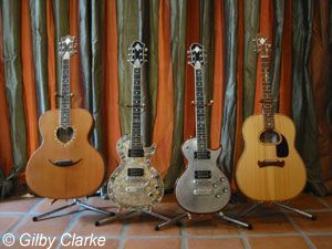 Gilby Clarkes Zemaits Guitars Collection