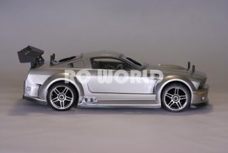 10 RC Ford Mustang Nitro Gas Car 2 Speed RTR Brand New 40 MPH