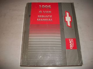 1995 CHEVROLET GMC G VAN 1500 2500 3500 VAN VANDURA SERVICE SHOP