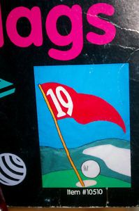 Festive Flags 19th Hole Embroidered Golf Flag 28x40