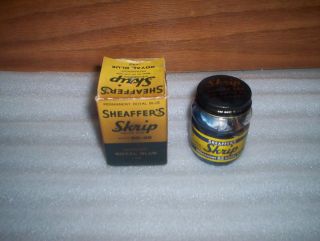 Antique Sheaffers Skrip Goderich on Ink Bottle Box
