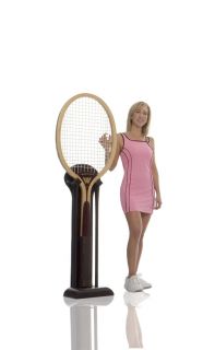 New Extreme Giant Wooden Tennis Trophy Racquets 5 Long Great Gifts