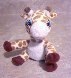 Baby Stuffed Animal Plush  Garanimals Giraffe Blue Eyes Plush
