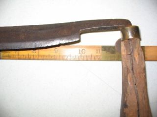 Antique Tools Really Old Draw Knife 10 Blade