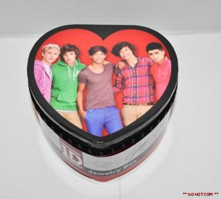 New Girls One Direction 1D Jewelry Box for Ring Necklaces Watch Harry
