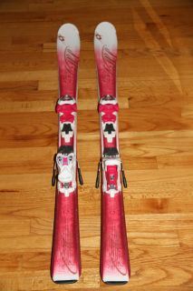  Chica Junior Girls Skis Marker 4 5 Bindings Bonus Roxy Poles