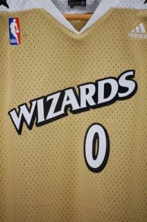 Adidas   NBA Washington Wizards Gilbert Arenas #0 Sewn Letter Jersey