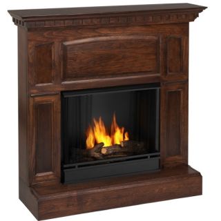 Real Flame Heritage GEL Fireplace Heater MAHOGANY 7 LEFT CLOSEOUT