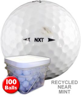 Titleist NXT 100 Mixed Near Mint Bucket Used Golf Balls