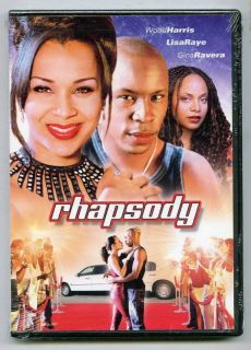 Rhapsody (DVD) Wood Harris, Lisa Raye, Gina Ravera NEW