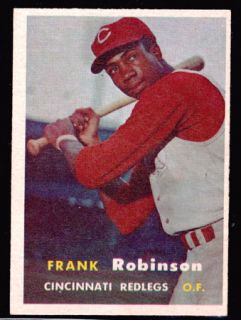 1957 Topps # 35 Frank Robinson (Reds) EX/MT+