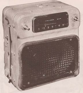 1956 Buick 981708 Radio Service Manual Schematic PhotoFact Diagram
